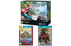 Wii U 32GB Console, Mario Kart 8 and Zelda Games Bundle
